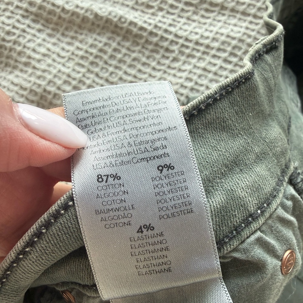 Mother The Charmer Distressed Jeans in Forest size 28 - Picture 7 of 8